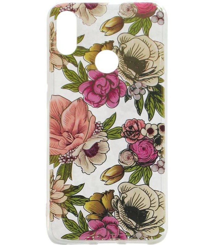 Накладка Gelius Flovers Shine для Huawei Y6 Prime 2019 (MRD-LX1F) / Honor 8A (JAT-LX1) Rose-0