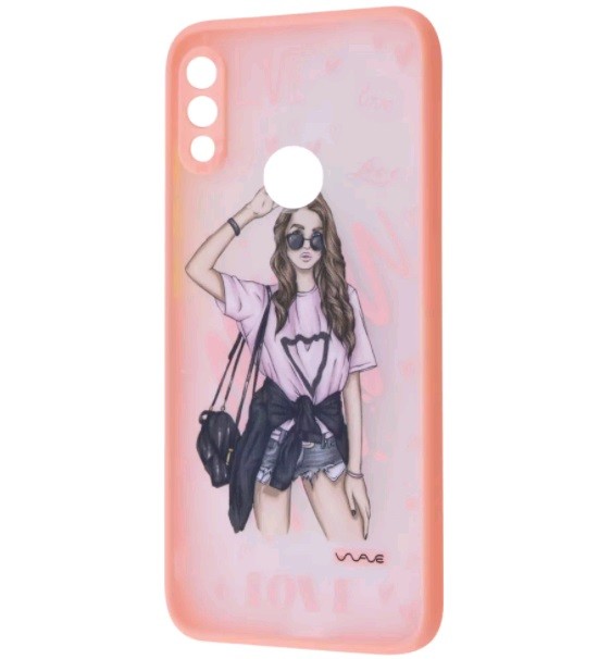 WAVE Cartoon Case Xiaomi Redmi Note 7  (mood love)-0