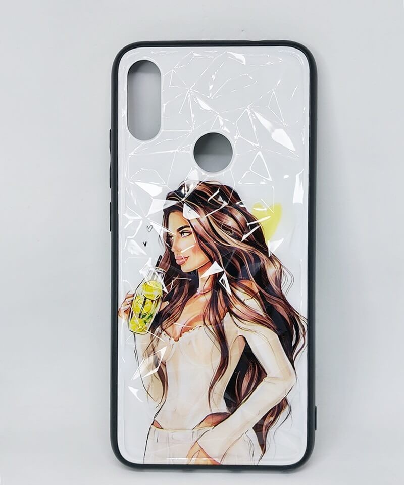 Накладка Prisma Ladies для Xiaomi Note 7/Note 7 PRO  Дівчина з лимонадом-0