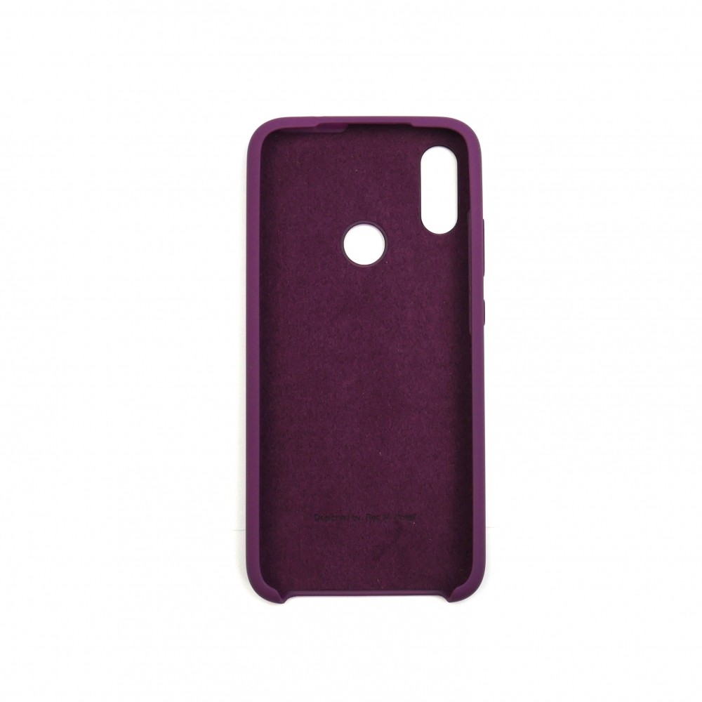 Silicone Cover Full without Logo (A) для Xiaomi Redmi Note 7 (Purple)-1