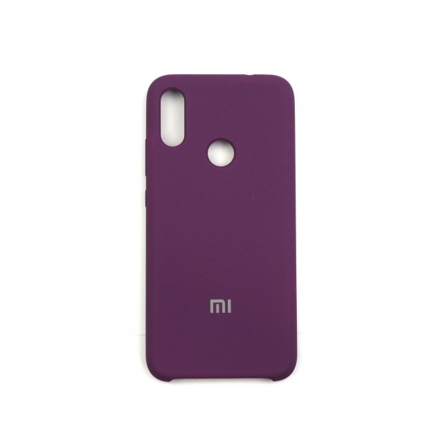 Silicone Cover Full without Logo (A) для Xiaomi Redmi Note 7 (Purple)-0