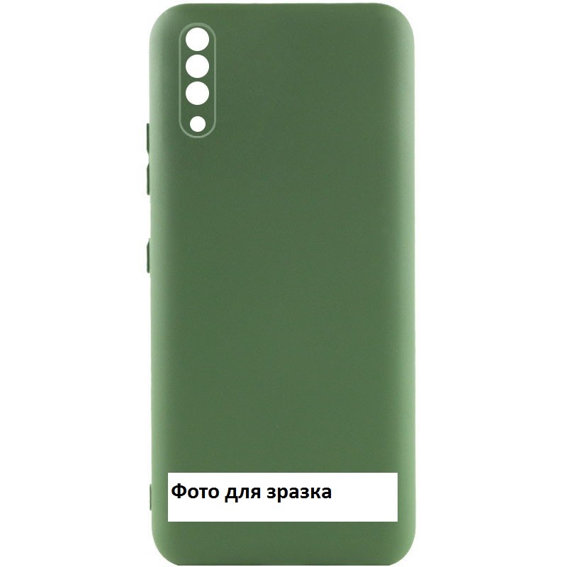 Silicone Cover Full Camera without Logo (A) для Xiaomi Redmi 9a (Dark green)-0
