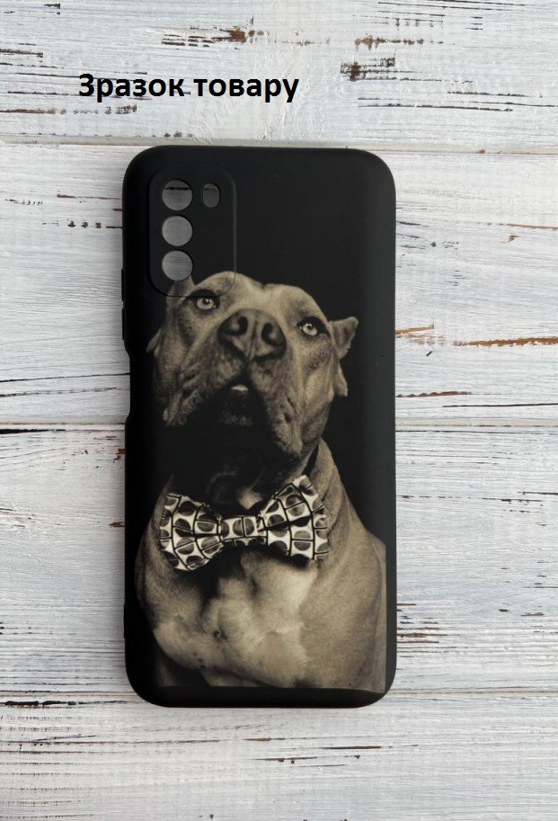 Накладка Silicone Case Picture для Xiaomi Redmi 9 Dog-0