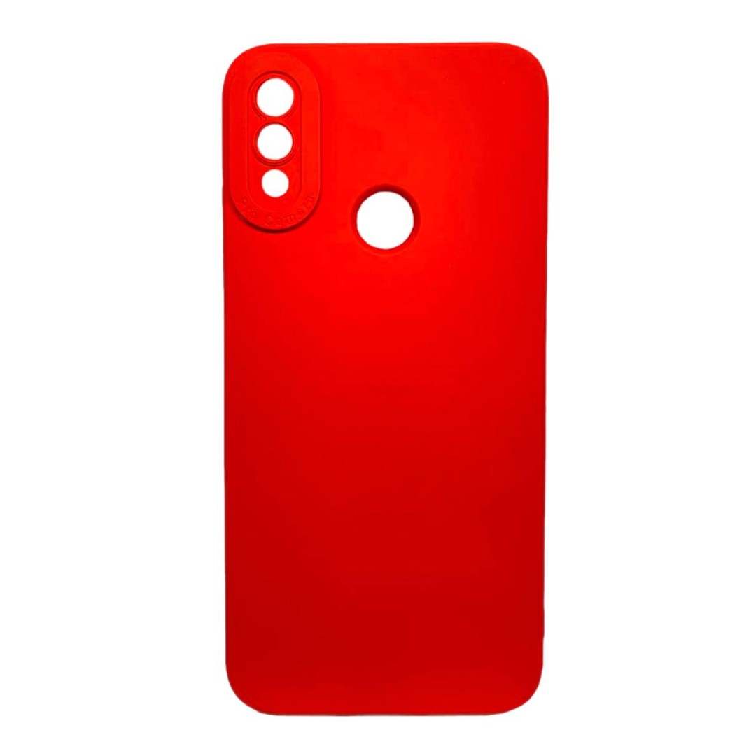 Накладка Color style з мікрофіброю для Xiaomi Redmi Note 7 Red-0