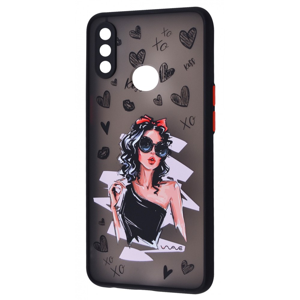 WAVE Cartoon Case Xiaomi Redmi Note 7 (little black dress)-0