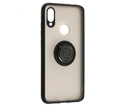 Накладка Totu Gingle Ring для Xiaomi Redmi Note 7 Pro чорна-0