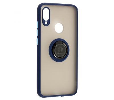 Накладка Totu Gingle Ring для Xiaomi Redmi Note 7 Pro синя-0