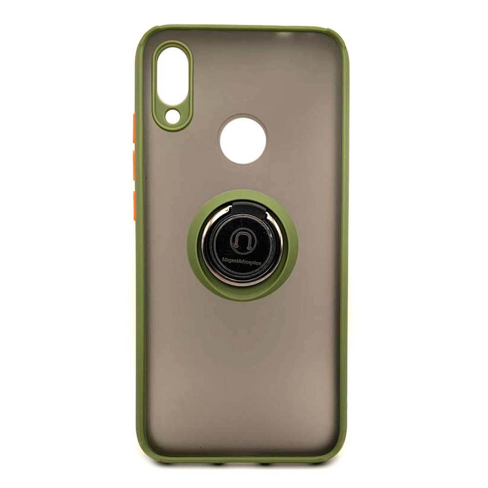 Накладка Totu Gingle Ring для Xiaomi Redmi Note 7 Pro хакі-0