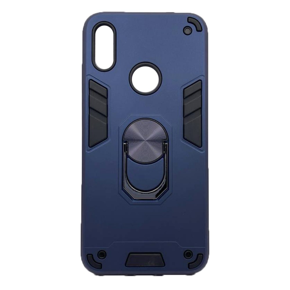 Накладка Armored Ring для Xiaomi Redmi Note 7/Note 7 Pro темно-синя-0