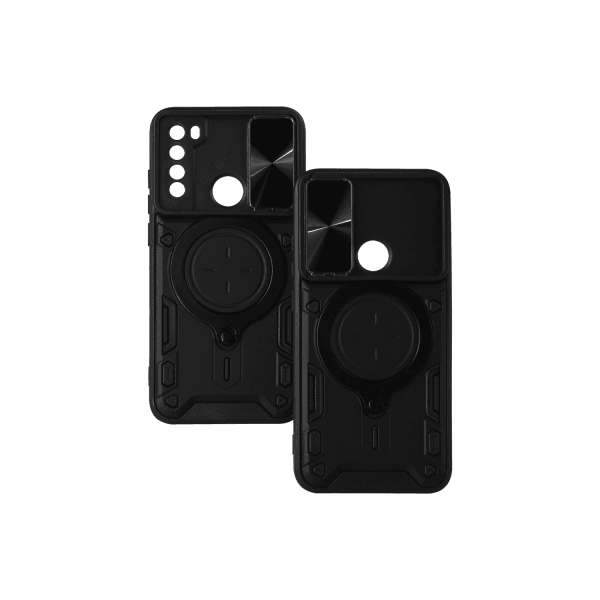 Накладка Protective Stand Case для Xiaomi Note 8 (Black)-0
