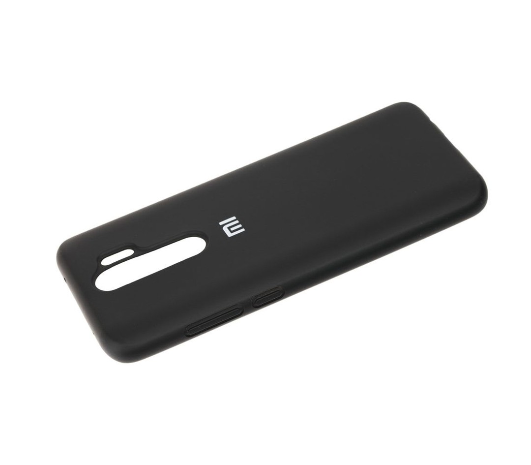 Silicone Case Full Protective для Xiaomi Redmi Note 8 Pro Чорна-1