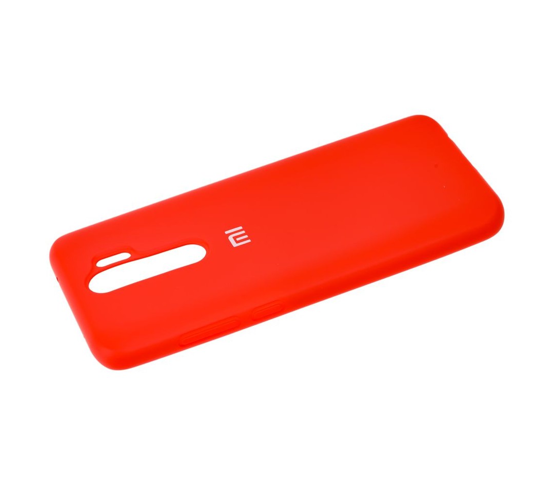 Silicone Case Full Protective для Xiaomi Redmi Note 8 Pro Червона-1