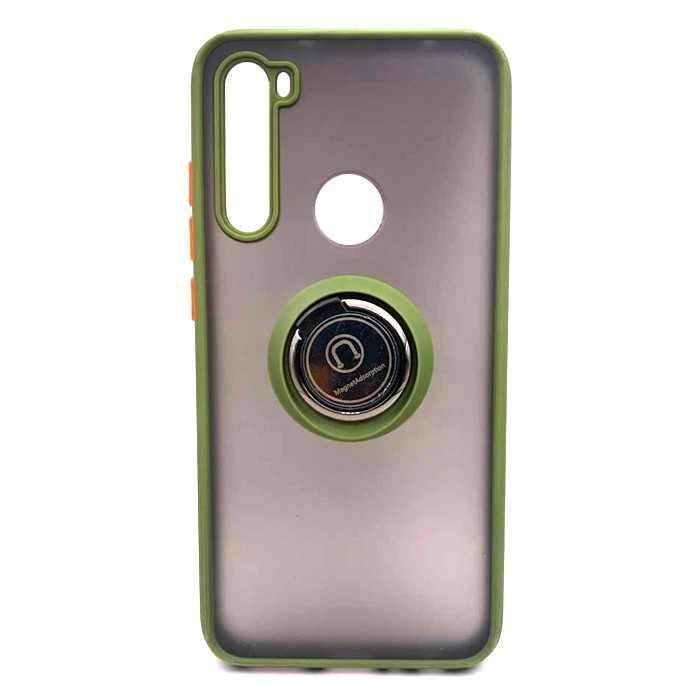 Накладка Totu Gingle Ring для Xiaomi Redmi Note 8/Note 8 2021  оливкова-0