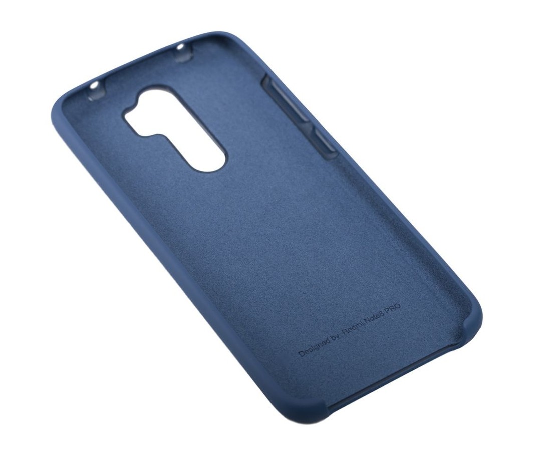 Чохол Silicone Case для Xiaomi Redmi Note 8 Pro (Deep Blue)-2