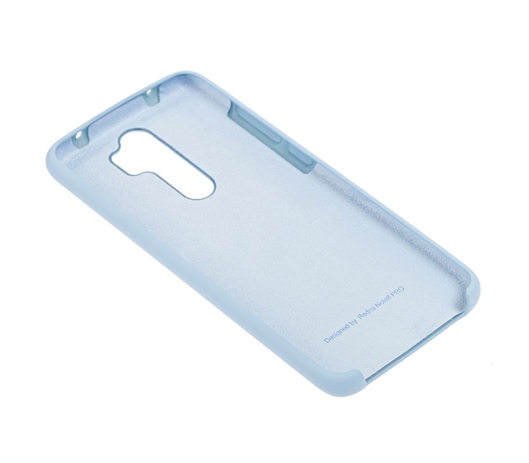 Чохол Silicone Case для Xiaomi Redmi Note 8 Pro (Lilac Cream)-2