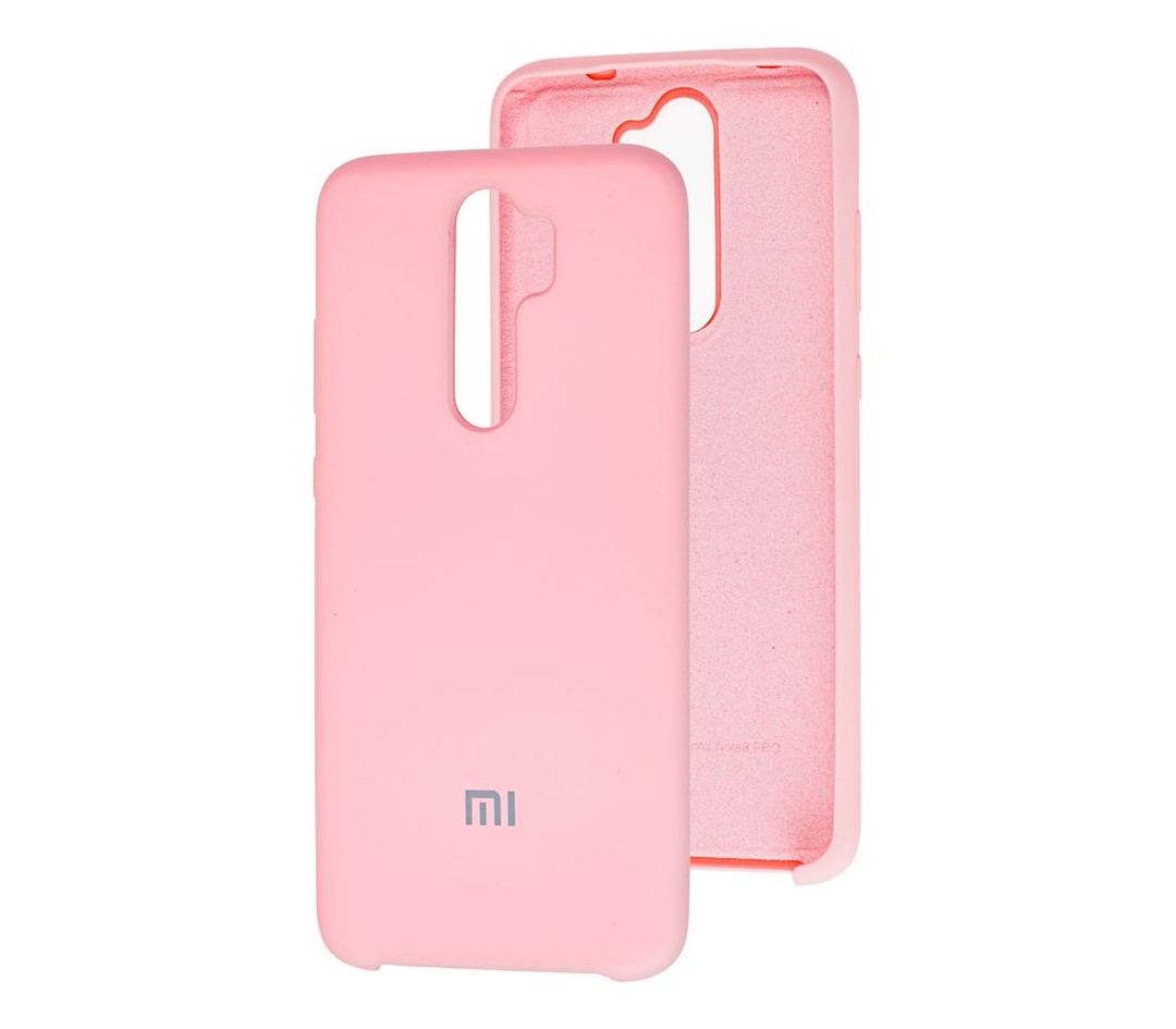Чохол Silicone Case для Xiaomi Redmi Note 8 Pro (Pink)-0