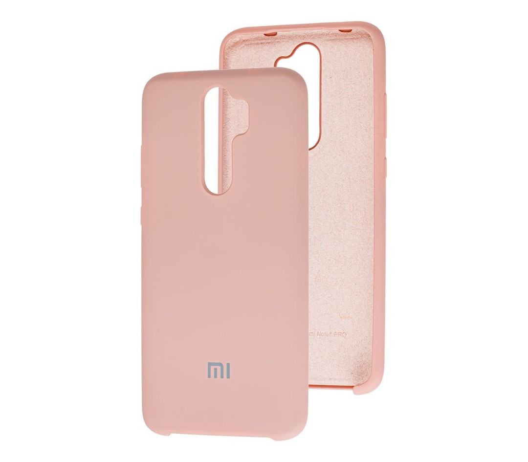 Чохол Silicone Case для Xiaomi Redmi Note 8 Pro (Pink Sand)-0