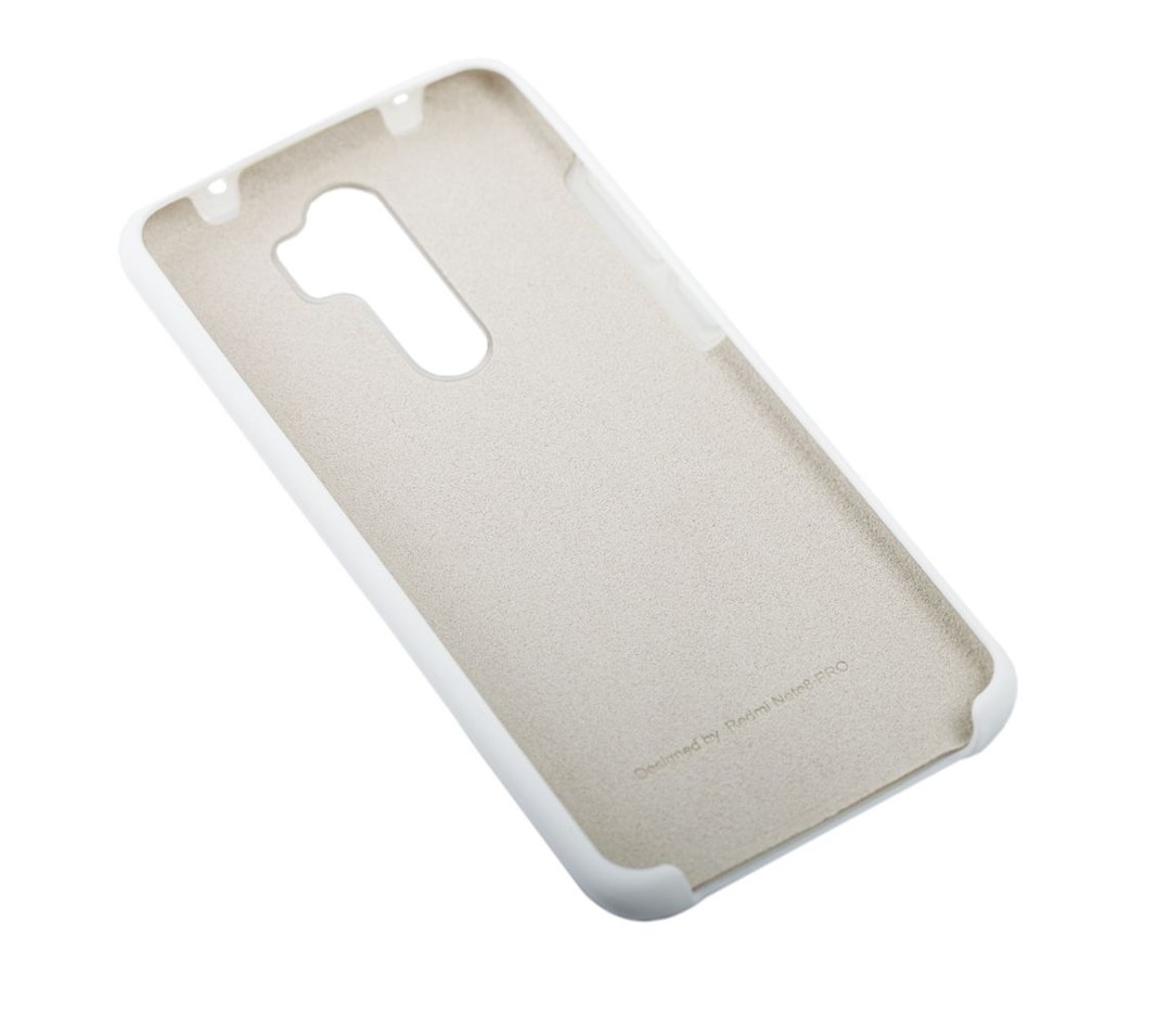 Чохол Silicone Case для Xiaomi Redmi Note 8 Pro (White)-2
