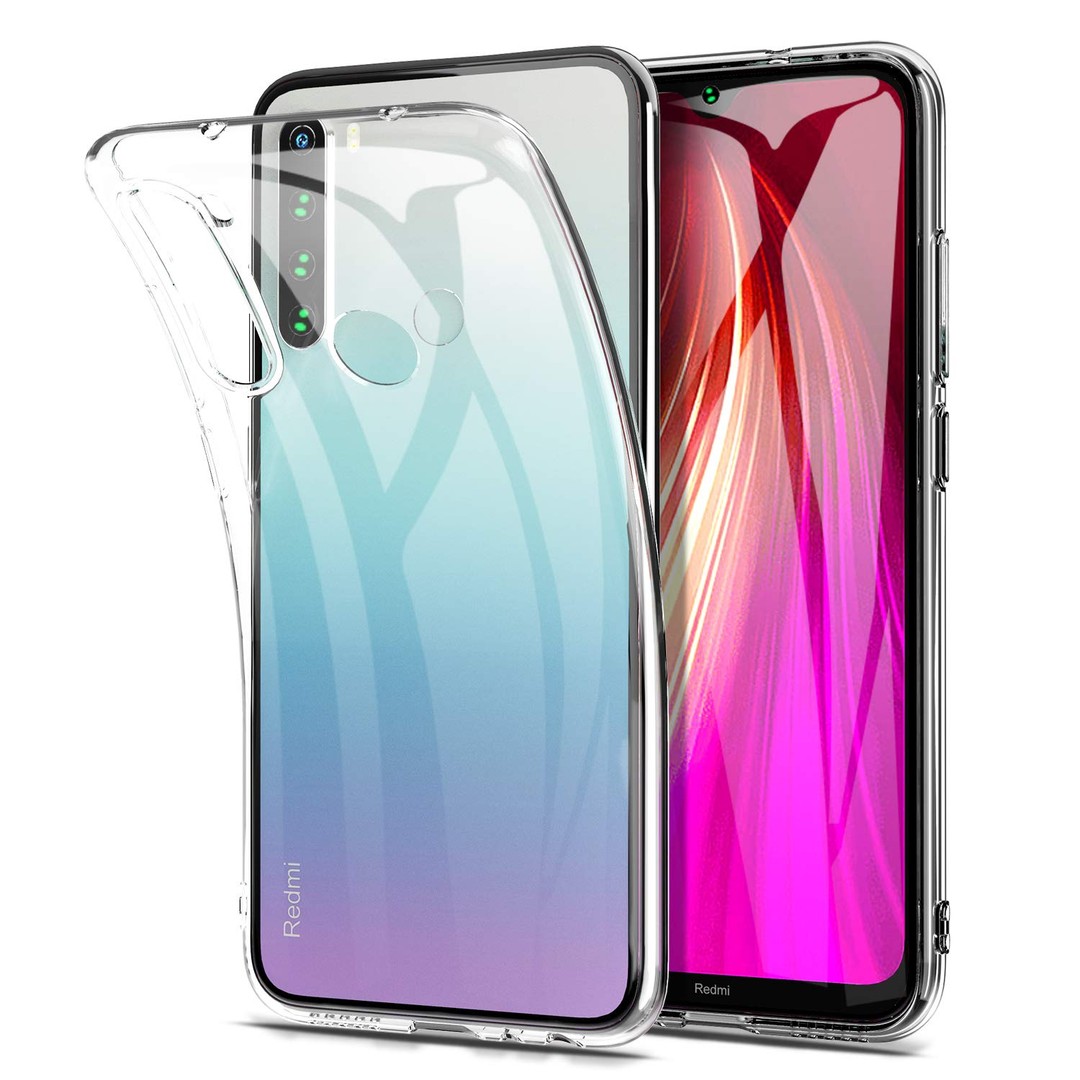 Накладка Premium для Xiaomi Redmi Note 8 силікон прозорий-0