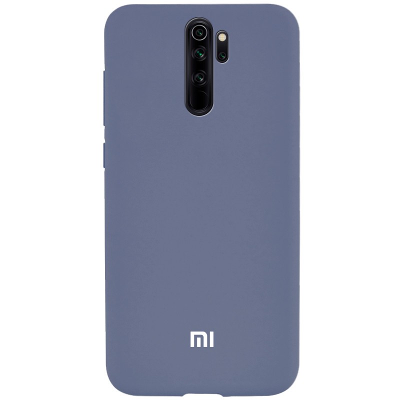 Чохол Soft-touch logo для Xiaomi Redmi Note 8 Pro (Lavender)-0