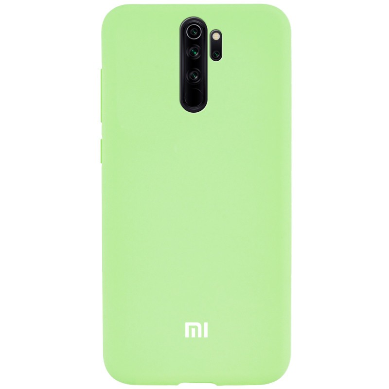 Чохол Soft-touch logo для Xiaomi Redmi Note 8 Pro (Pistachio)-0
