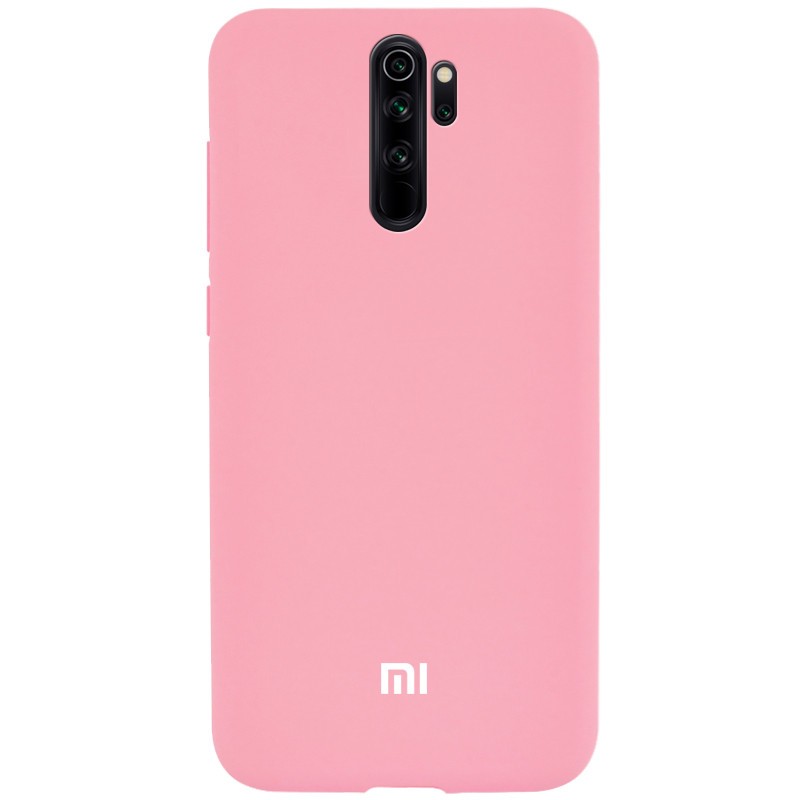Чохол Soft-touch logo для Xiaomi Redmi Note 8 Pro (Pink)-0