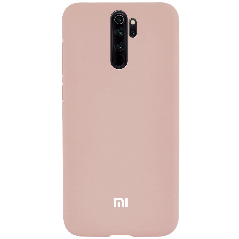 Чохол Soft-touch logo для Xiaomi Redmi Note 8 Pro (Pink sand)-0