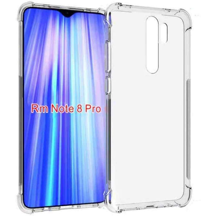 Чохол Epic з кутками для Xiaomi Redmi Note 8 Pro прозорий-0