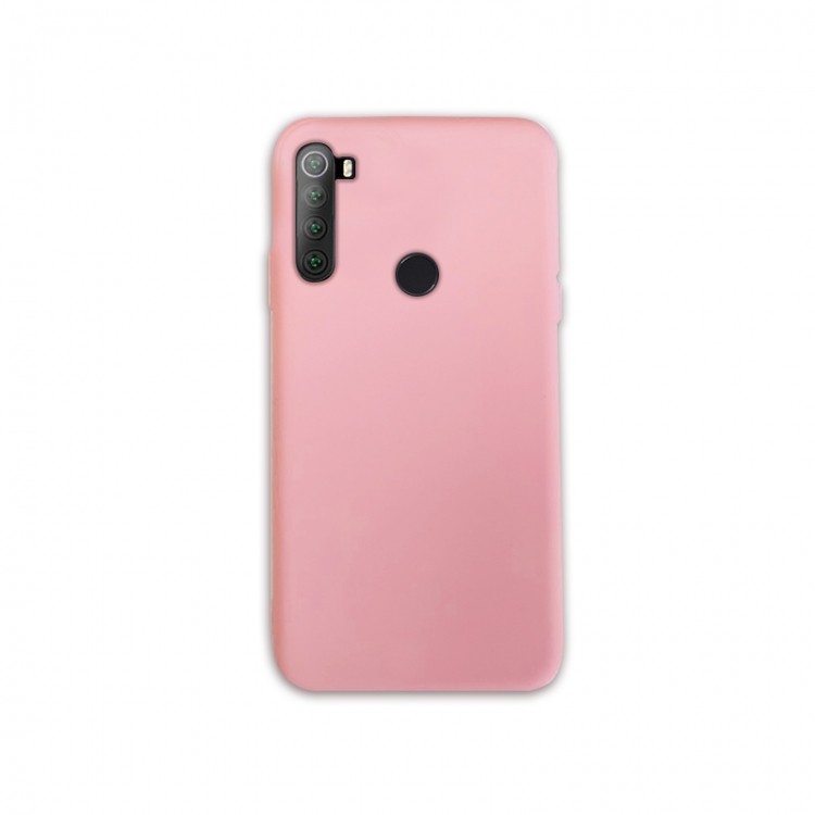 Накладка Soft Silicone Case Xiaomi REDMI NOTE 8 Pink-0
