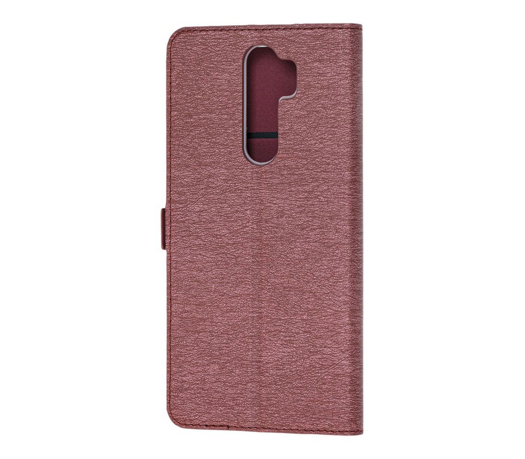 Книжка Side Magnet TPU Xiaomi Redmi Note 8 Pro (bordo)-1