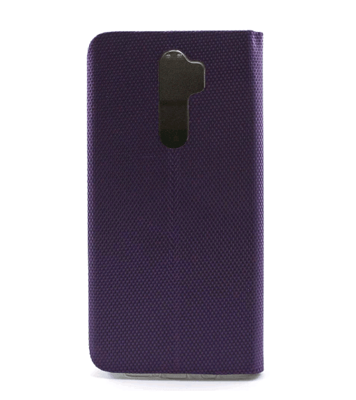 Книжка Gelius Canvas для Xiaomi Redmi Note 8 Pro фіолетова-1