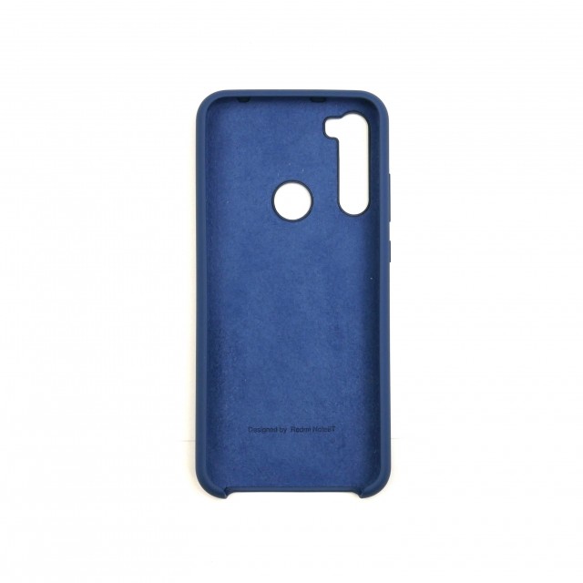 Silicone Cover Full Protective для Xiaomi Redmi Note 8T Navy Blue-1