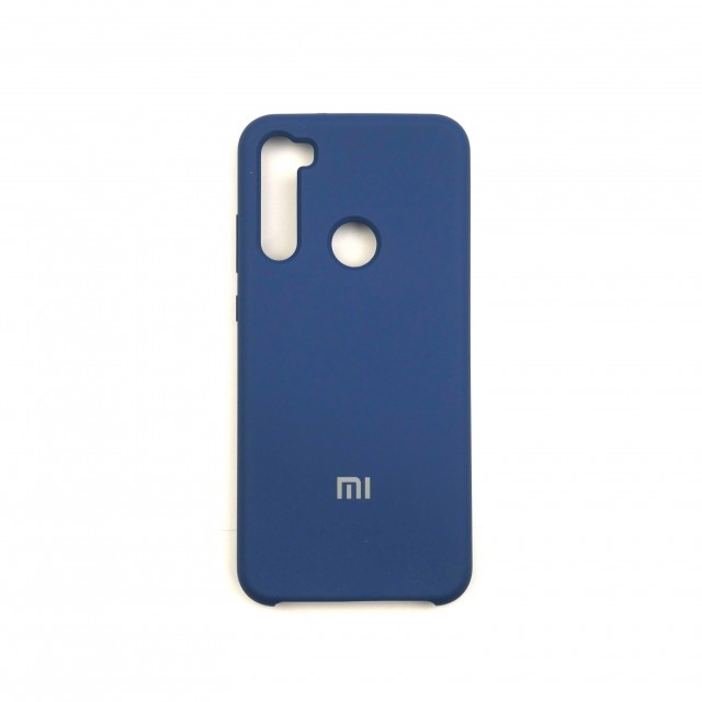 Silicone Cover Full Protective для Xiaomi Redmi Note 8T Navy Blue-0