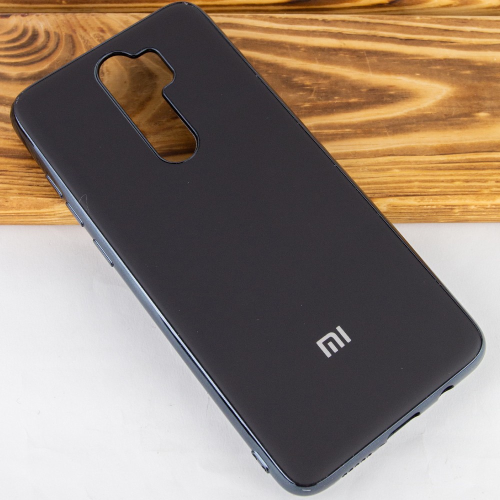Чохол Matte LOGO для Xiaomi Redmi Note 8 Pro (Black)-1