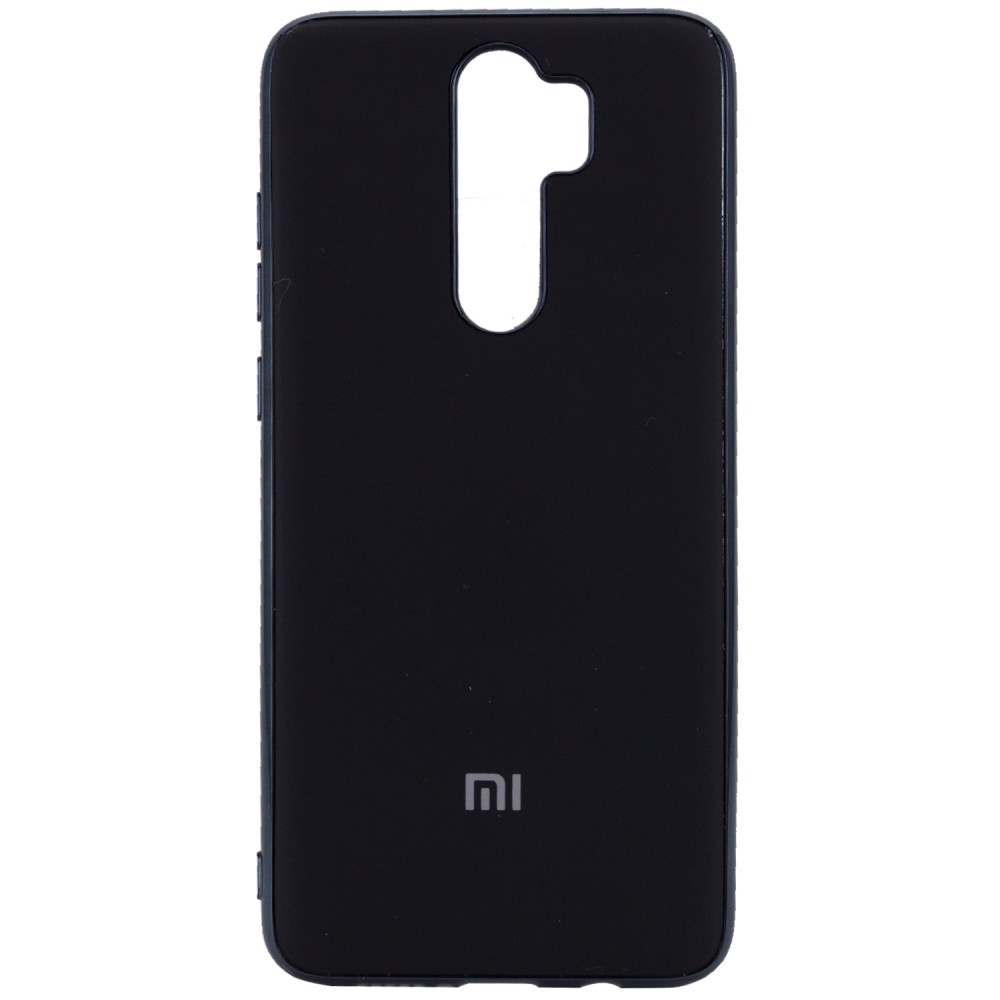 Чохол Matte LOGO для Xiaomi Redmi Note 8 Pro (Black)-0