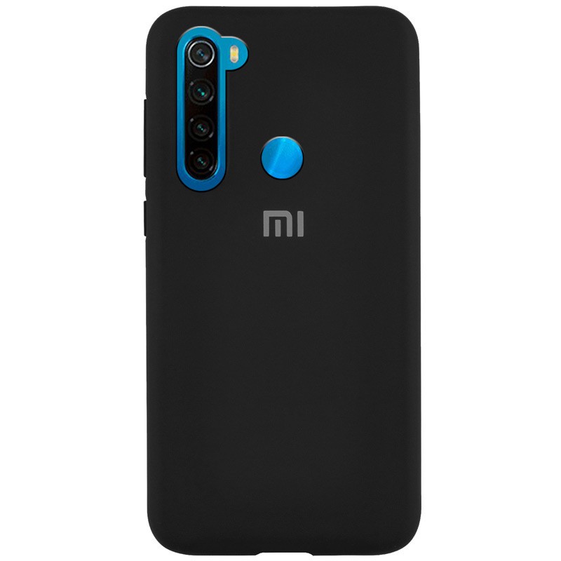 Чохол Full Silicone Case для Xiaomi Redmi Note 8T (Black - 1 )-0