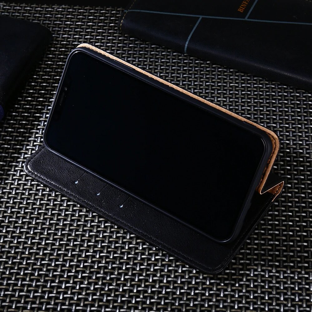 Книжка IDOOLS Retro Case для Huawei P40 Pro чорна-2