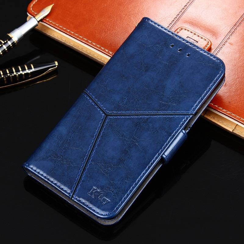Книжка Retro Book Case для Vivo Y31/Y51/Y53s 4G темно-синя-0