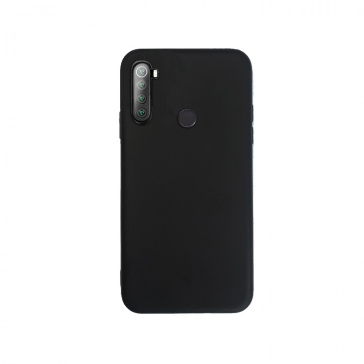 Накладка Soft Silicone Case для Xiaomi Redmi Note 8T Black-0