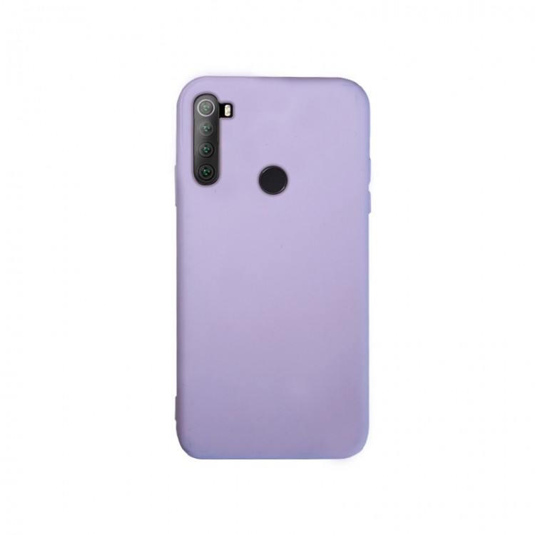 Накладка Soft Silicone Case для Xiaomi Redmi Note 8T Light Violet-0