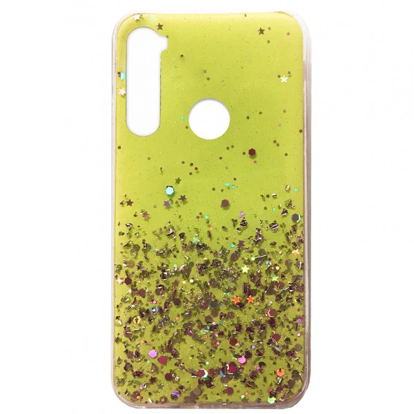 Накладка Shine для Xiaomi Redmi Note 8 yellow-0