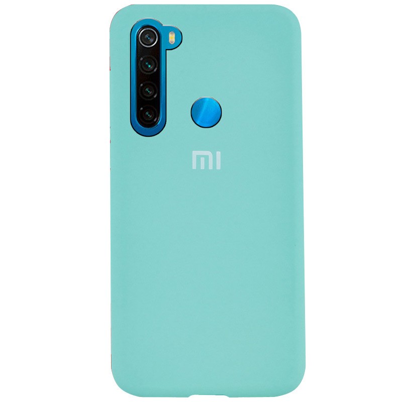 Накладка Silicone Cover Full Protective для Xiaomi Redmi Note 8T Ice Blue-0