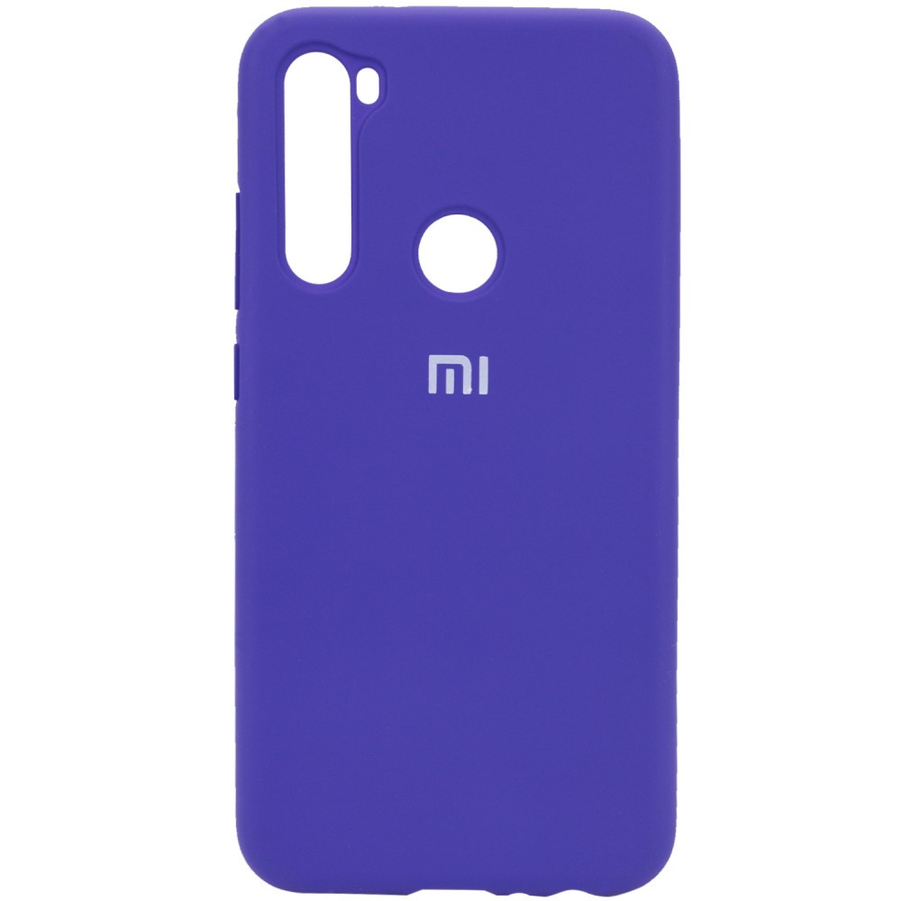 Накладка Silicone Cover Full Protective для Xiaomi Redmi Note 8T Purple-0