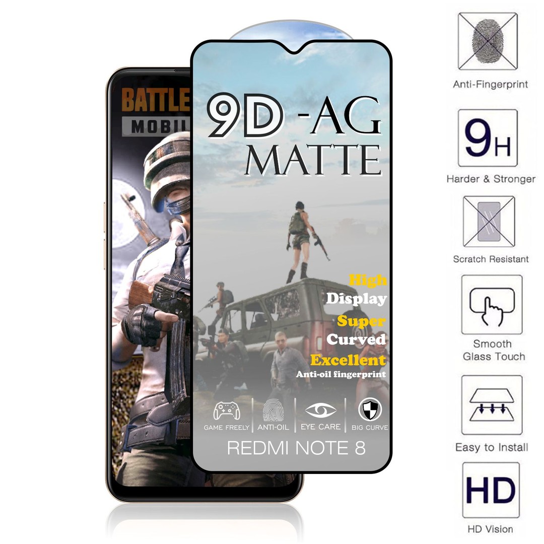Захисне скло 9D GAME Glass для Xiaomi Redmi Note 8-0