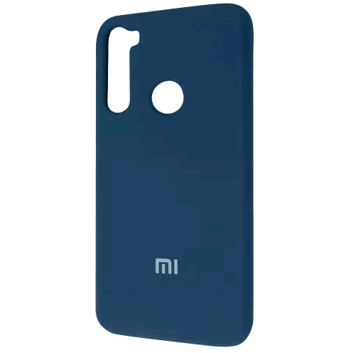 Silicone Case для Xiaomi Redmi Note 8 (Midnight Blue)-0