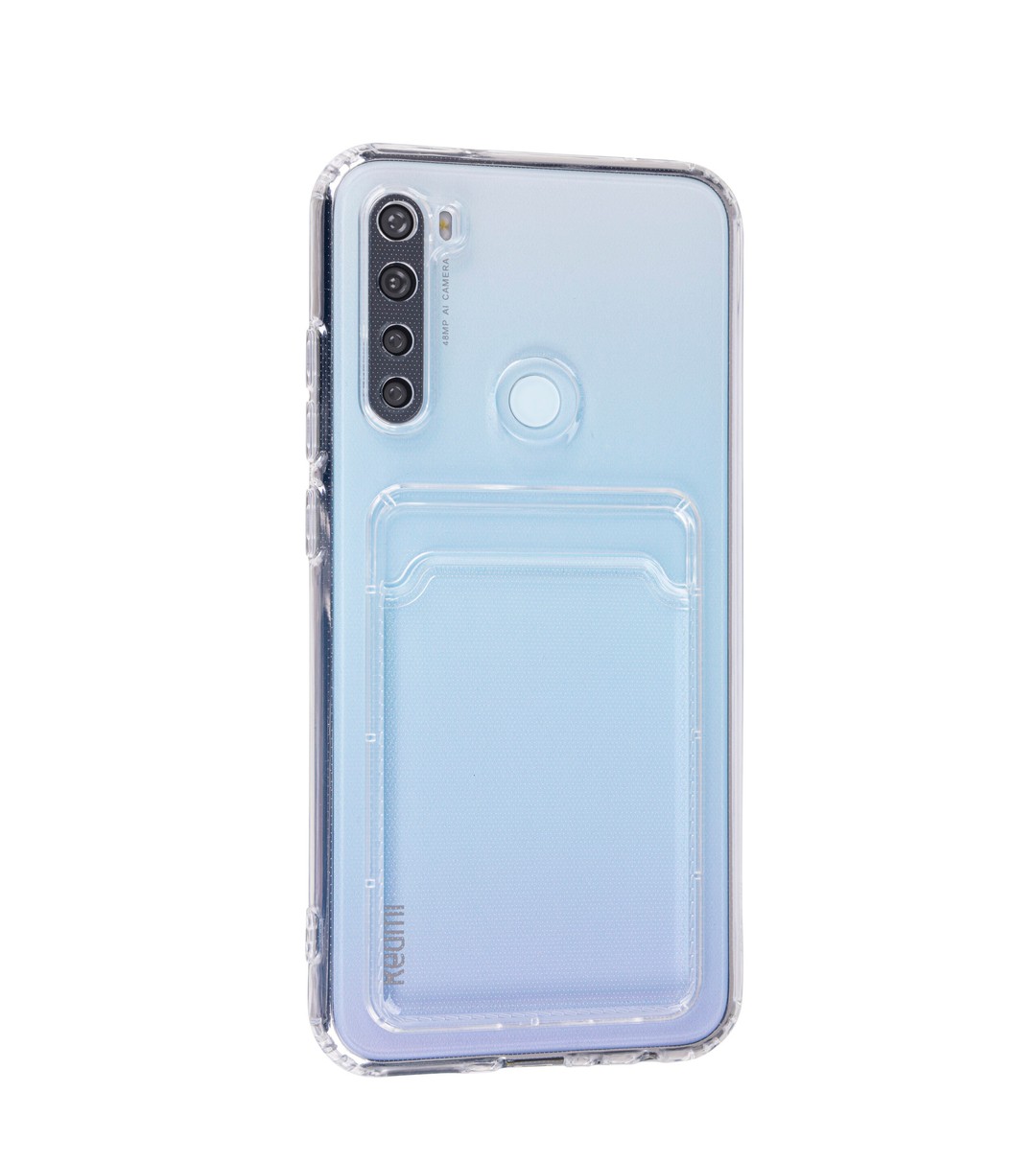 Накладка WXD Space Card Pocket для Xiaomi Redmi Note 8T (силікон)-0