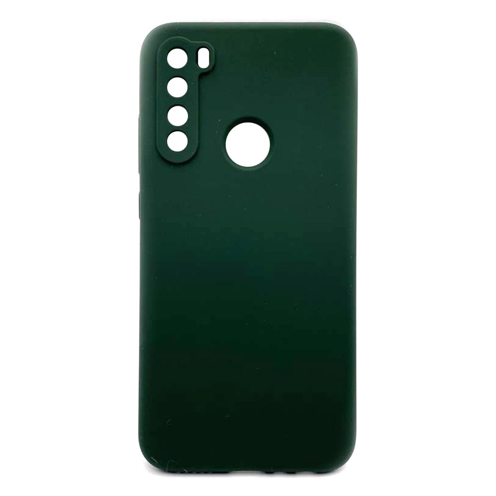 Накладка Fibra для Xiaomi Redmi Note 8/Note 8 2021 (Dark green)-0
