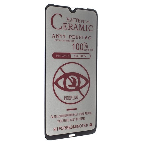 Гнучке скло Ceramic PRIVACY MATTE для Xiaomi Note 8/Note 8 2021 матове-0