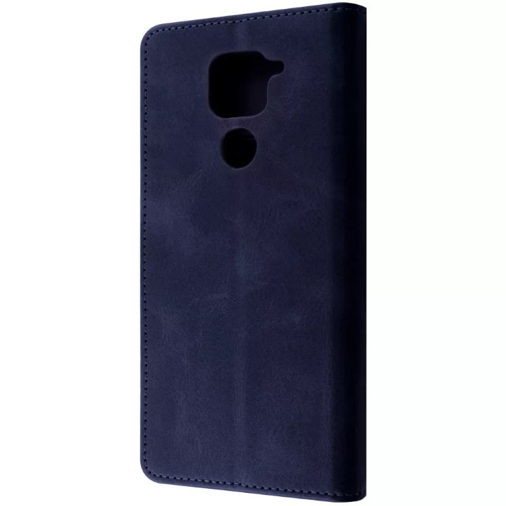 Книжка WAVE Fold для Xiaomi Redmi Note 9 синя-1