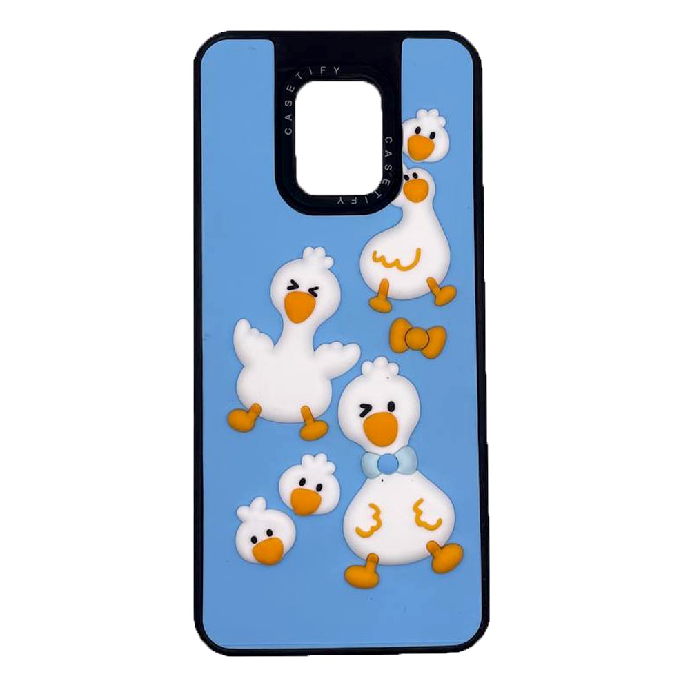 Накладка CaseTify для Xiaomi Redmi Note 9S/Note 9 Pro  гуси-0